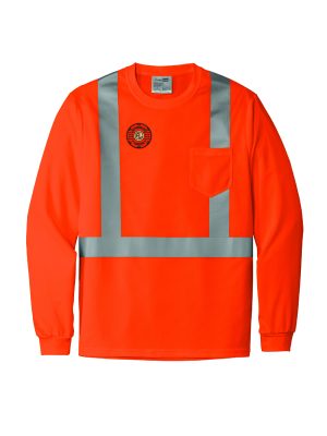 CornerStone® ANSI Long Sleeve Mesh Tee – Advanced Lining