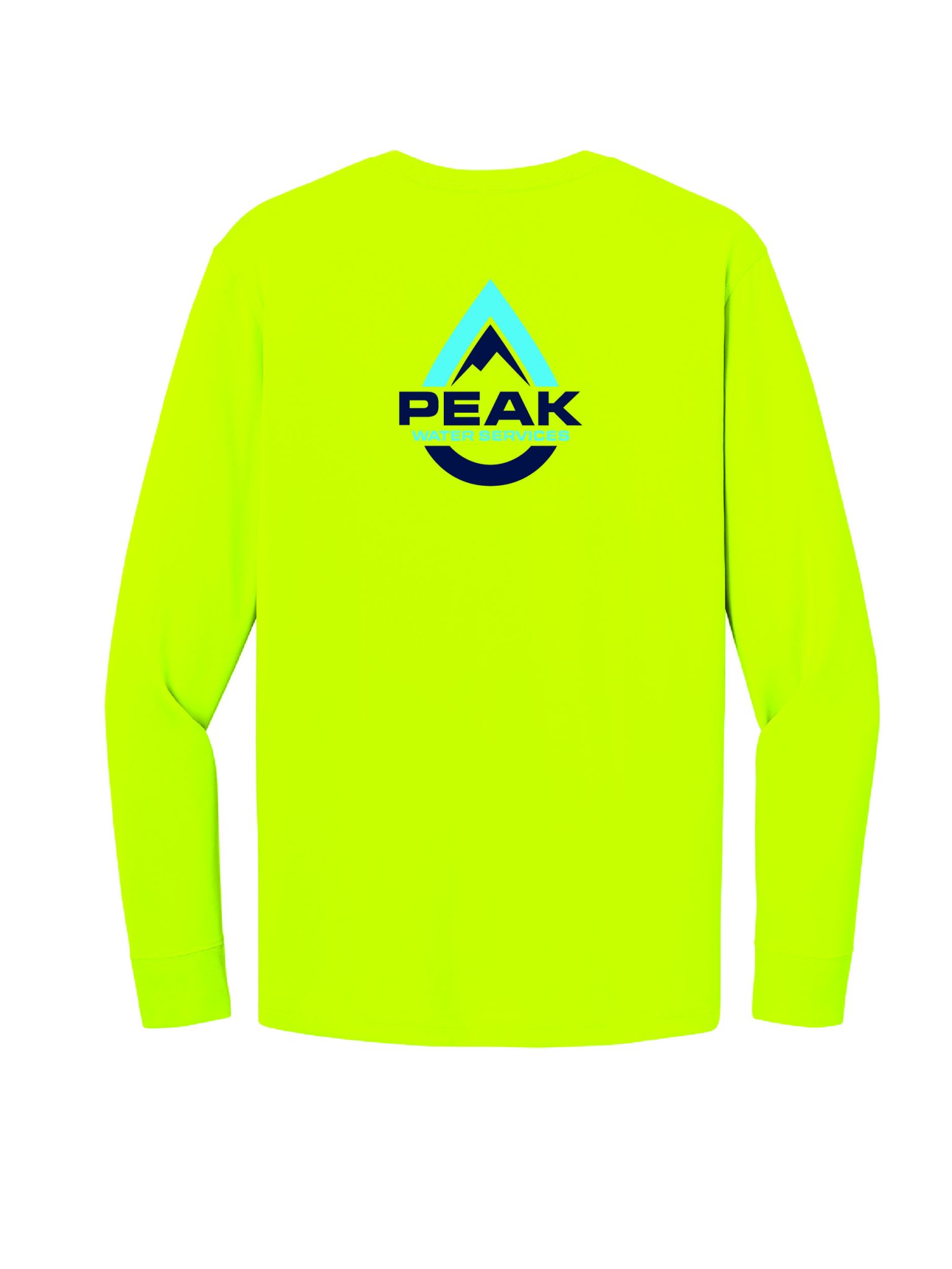 CornerStone® Pro Long Sleeve Pocket Tee – Peak Water - Image 2